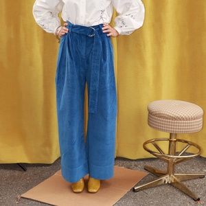 Mr. Larkin Wide Leg Corduroy Pants